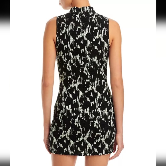 Proenza Schouler White Label Printed Smocked Mini Dress - Picture 2 of 8